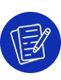 Social media content creation and design process icon
